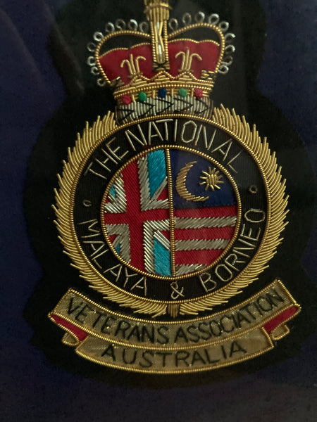 Malaya & Borneo Veterans Association Badge